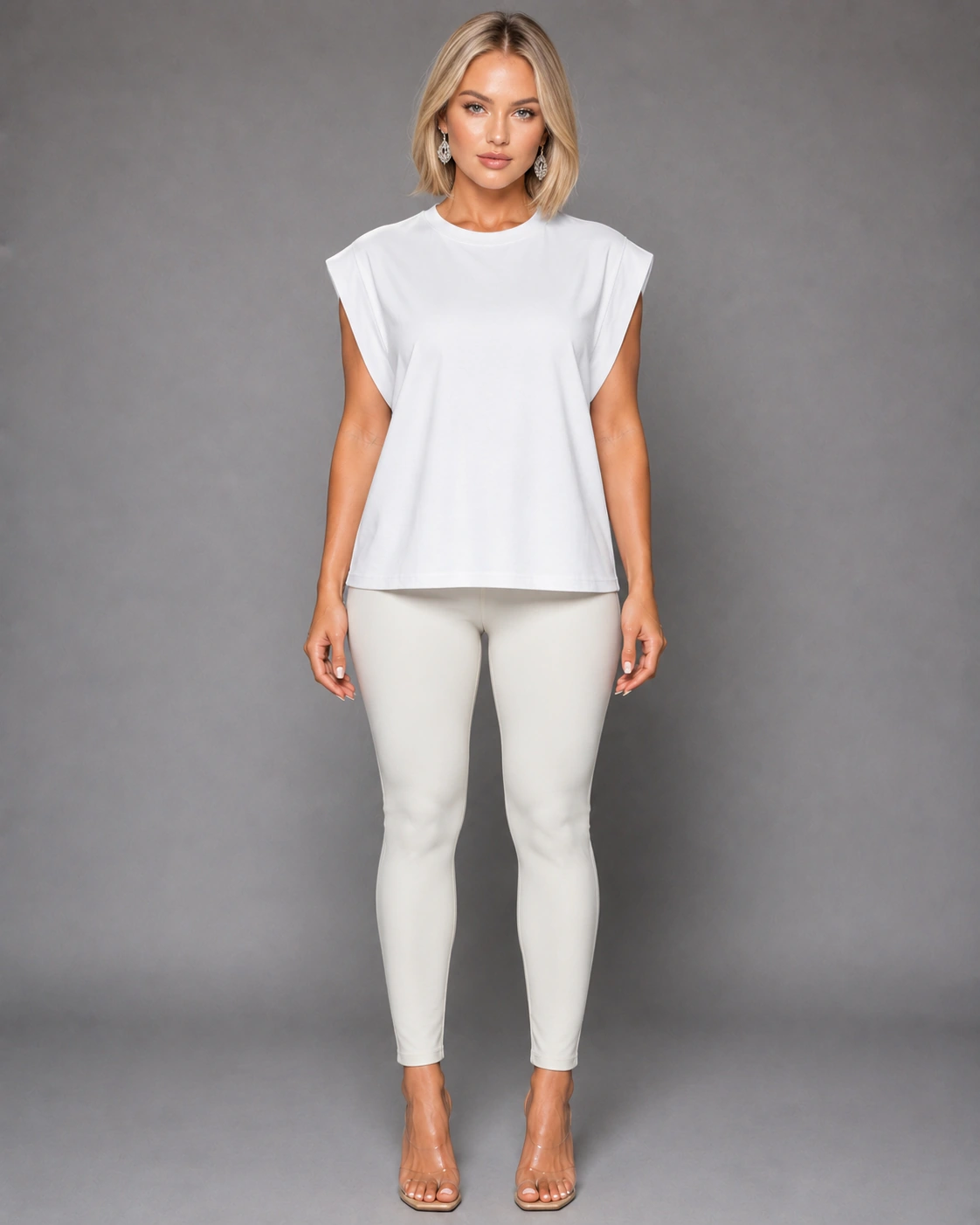 Cap Sleeve Tops for Women Summer Top Basic Tee Shirts Business Casual Tank Loose Fit 2026 Fashion