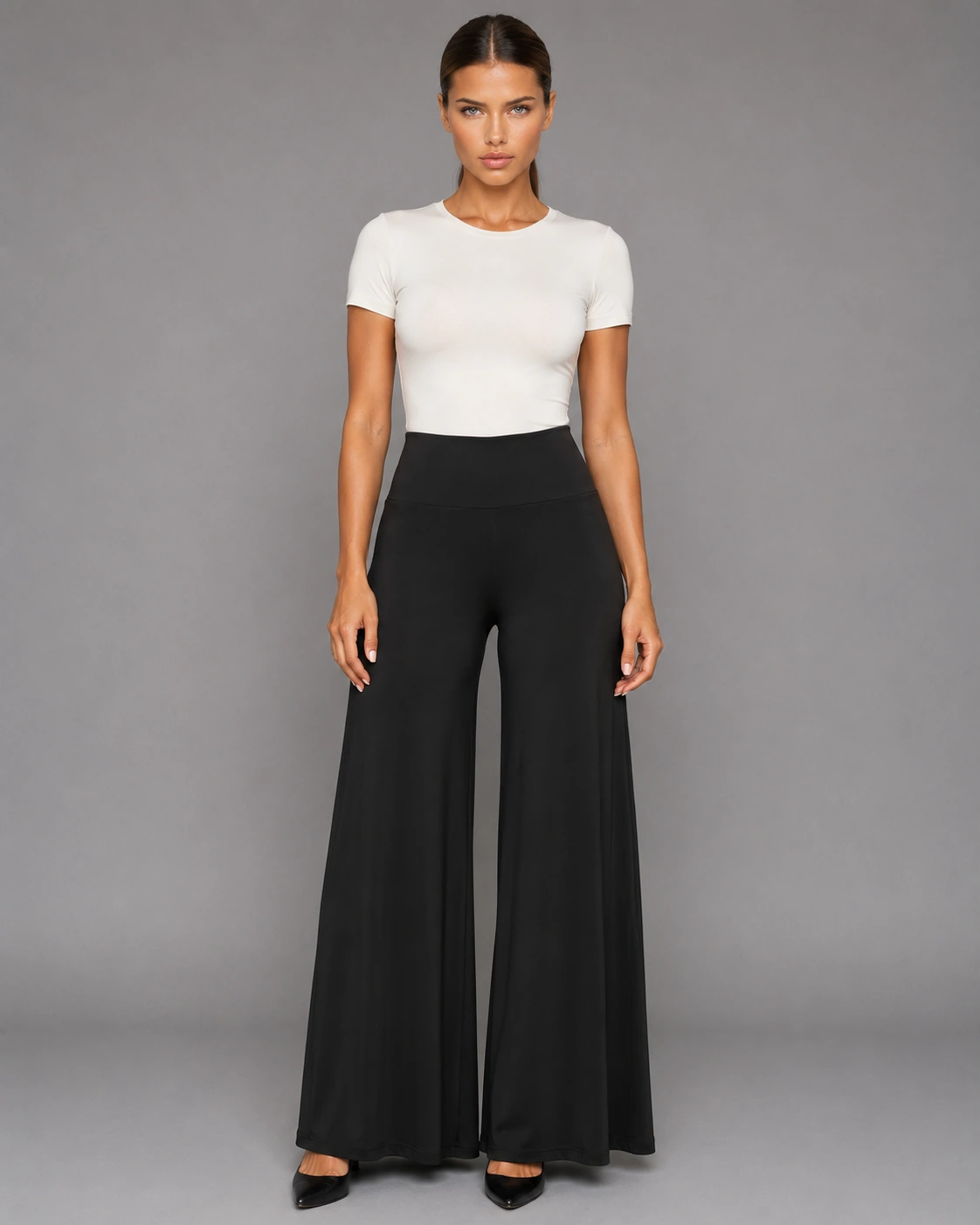 High Waisted Leggings with Pockets Women, Full Length Capri Buttery Soft Stretchy Yoga Pants