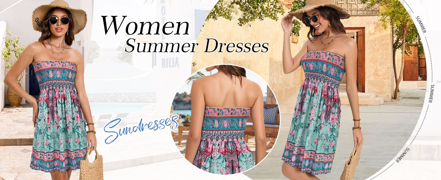 floral sundresses for women
