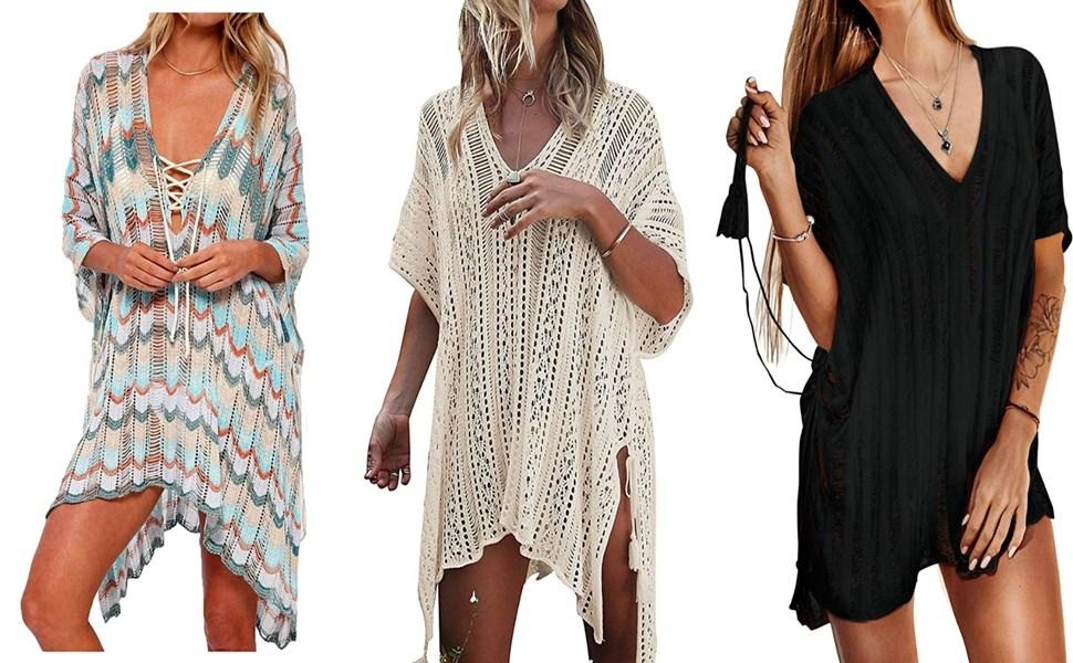 Women's Summer Swimsuit Bikini 2023 Beach Swimwear Crochet Cover up product story image 1