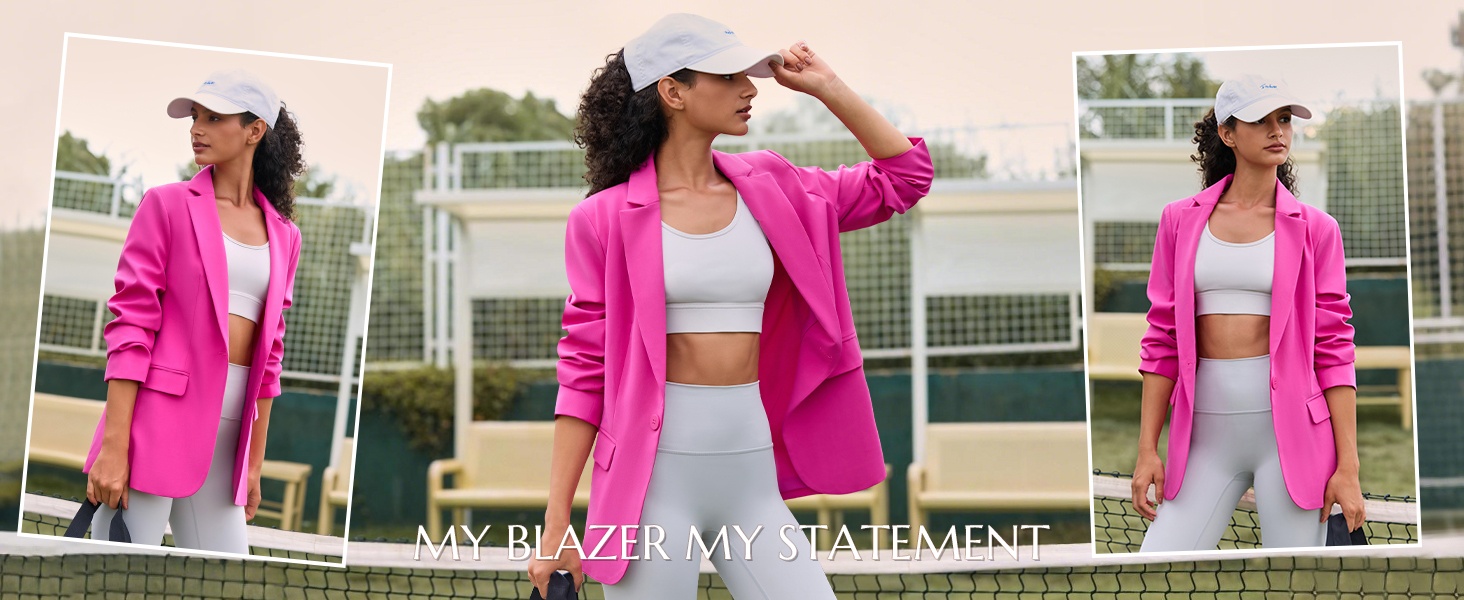 2025 womens casual work blazers open front suit jackets