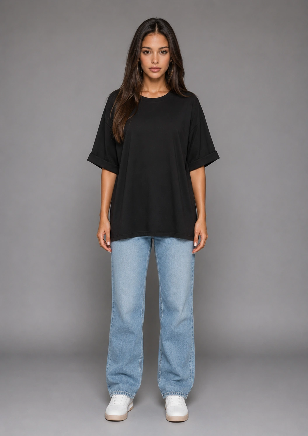 Womens Tops Oversized T Shirts Short Sleeve Crewneck Summer Casual Loose Basic Tee Shirt 2026 Trendy Fashion Clothes